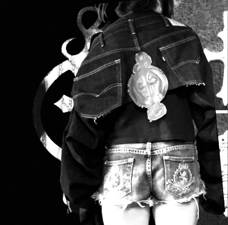 Emblem Jeans Jacket