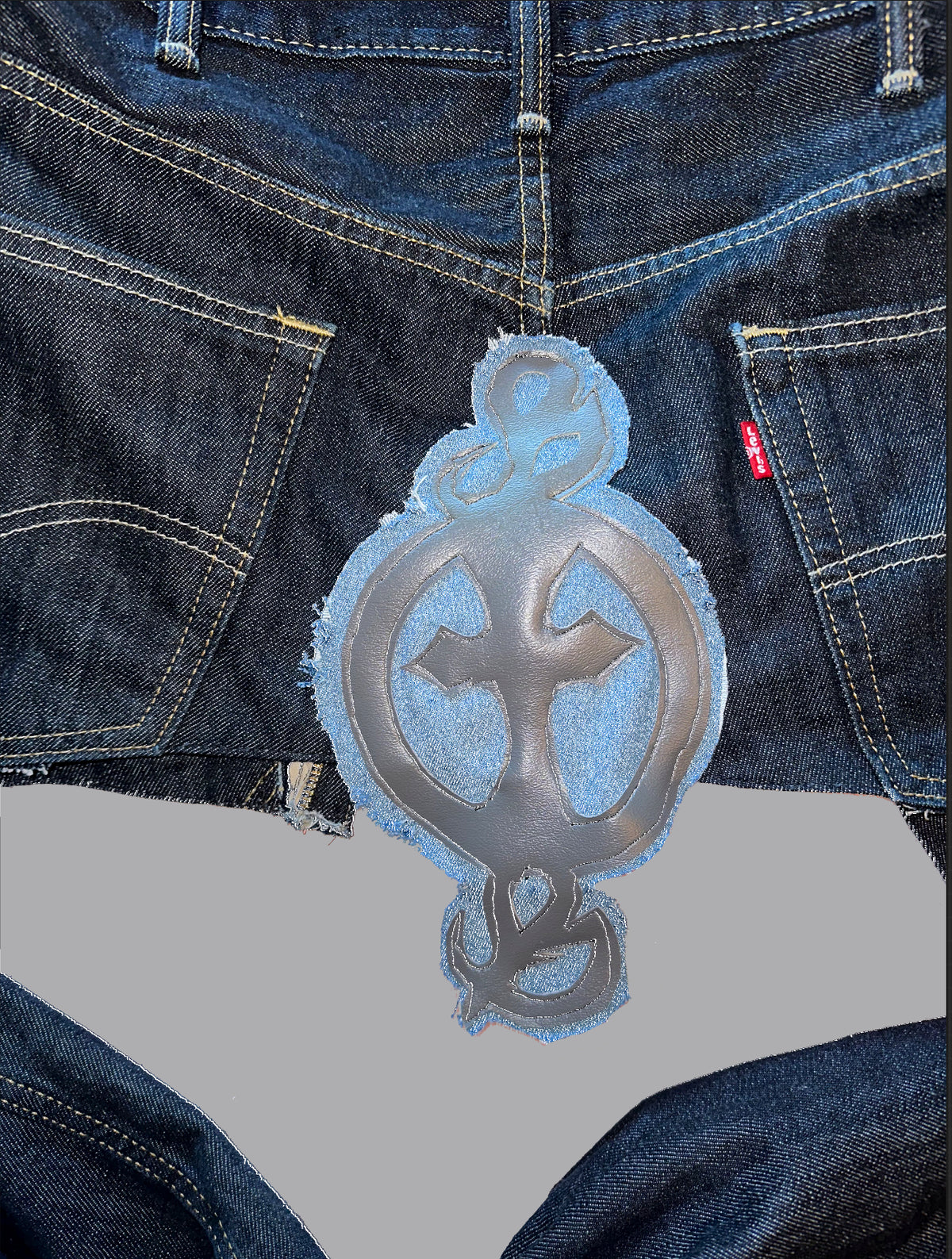 Emblem Jeans Jacket