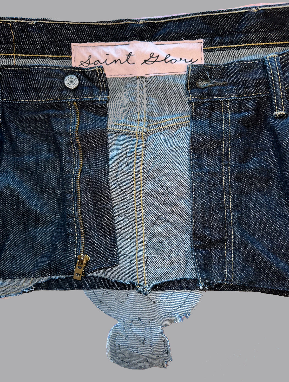 Emblem Jeans Jacket